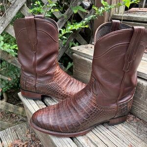 Tecovas The Cole caiman western boots size 11ee